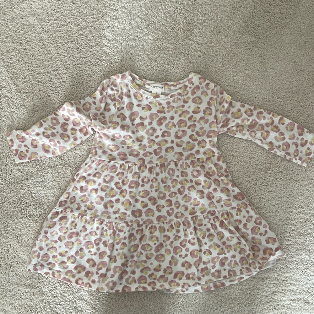 Cute CrewCuts leopard dress